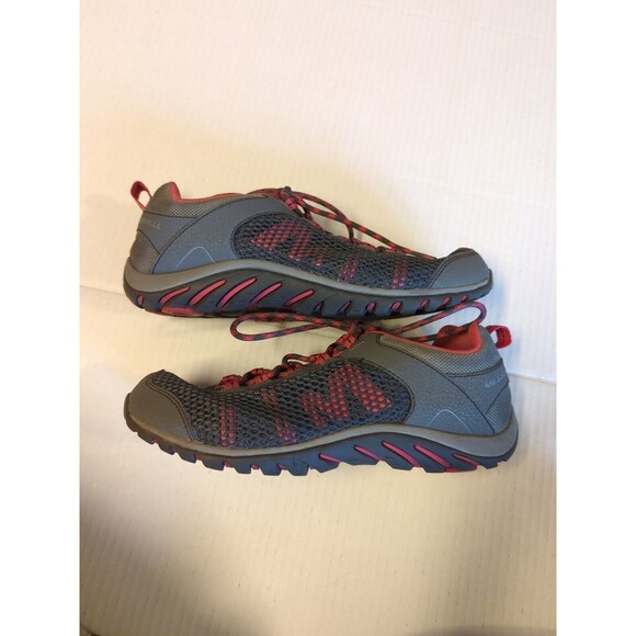 Merrell Castle Rock Shoes Sneakers Honeysuckle Womens 8 Gray Pink Hiking Outdoor - Picture 4 of 7